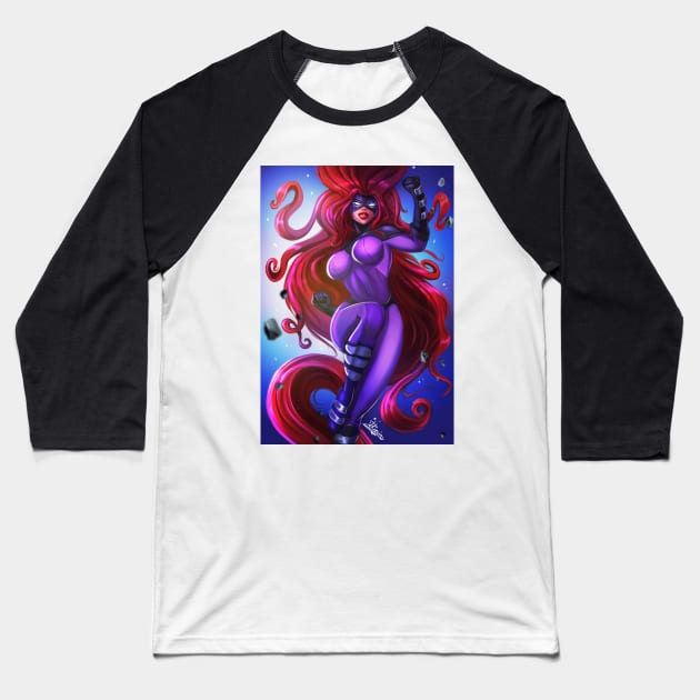 Medusa INHUMANS MARVEL Baseball T-Shirt by Dhaxina